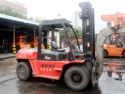 广州港：杭叉柴油叉车助力码头的高强度工作